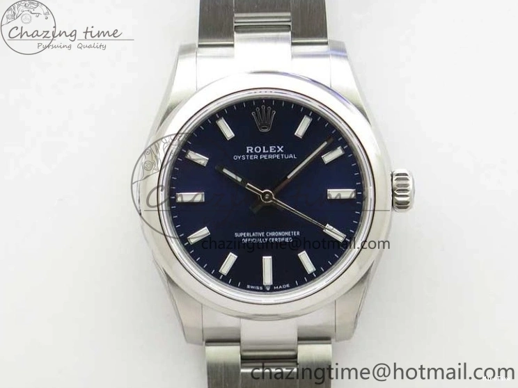 MiroTime 0224 Efficient Oyster Perpetual 31mm 277200 EWF Best Edition Blue Dial on SS Bracelet 6T 2771